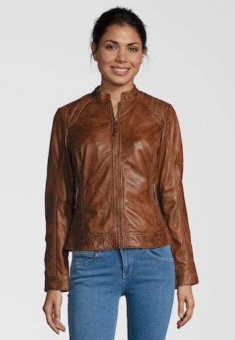 7ELEVEN Between-Season Jacket 'ROSALIE' in Brown: front