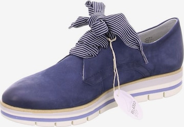 Franz Ferdinand Lace-Up Shoes in Blue: front