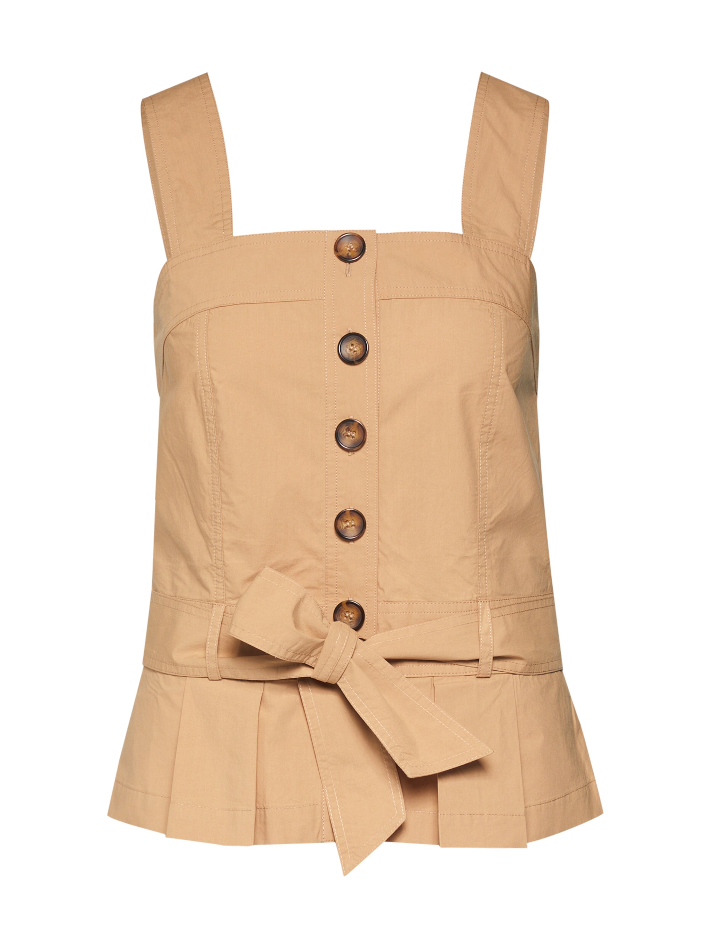 POSTYR - Top 'POSZARIA TOP' in de kleur Beige