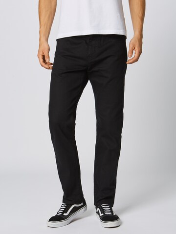 Superdry Slimfit Farmer 'Daman' - fekete