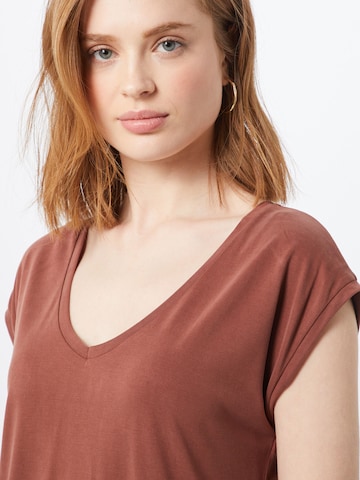 PIECES Shirt 'PCKamala' in Brown