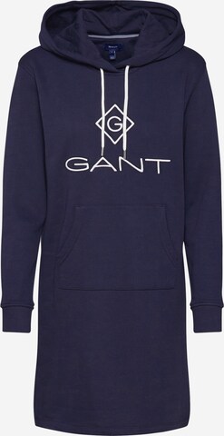 GANT Jurk in Blauw: voorkant