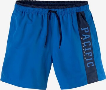 s.Oliver Badeshorts in Blau: predná strana