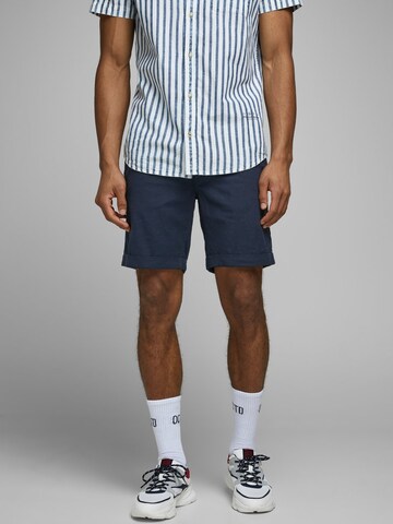 JACK & JONES Regular Shorts in Blau: predná strana