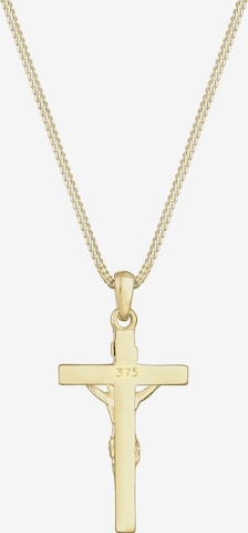 ELLI PREMIUM Halskette 'Kreuz' in Gold