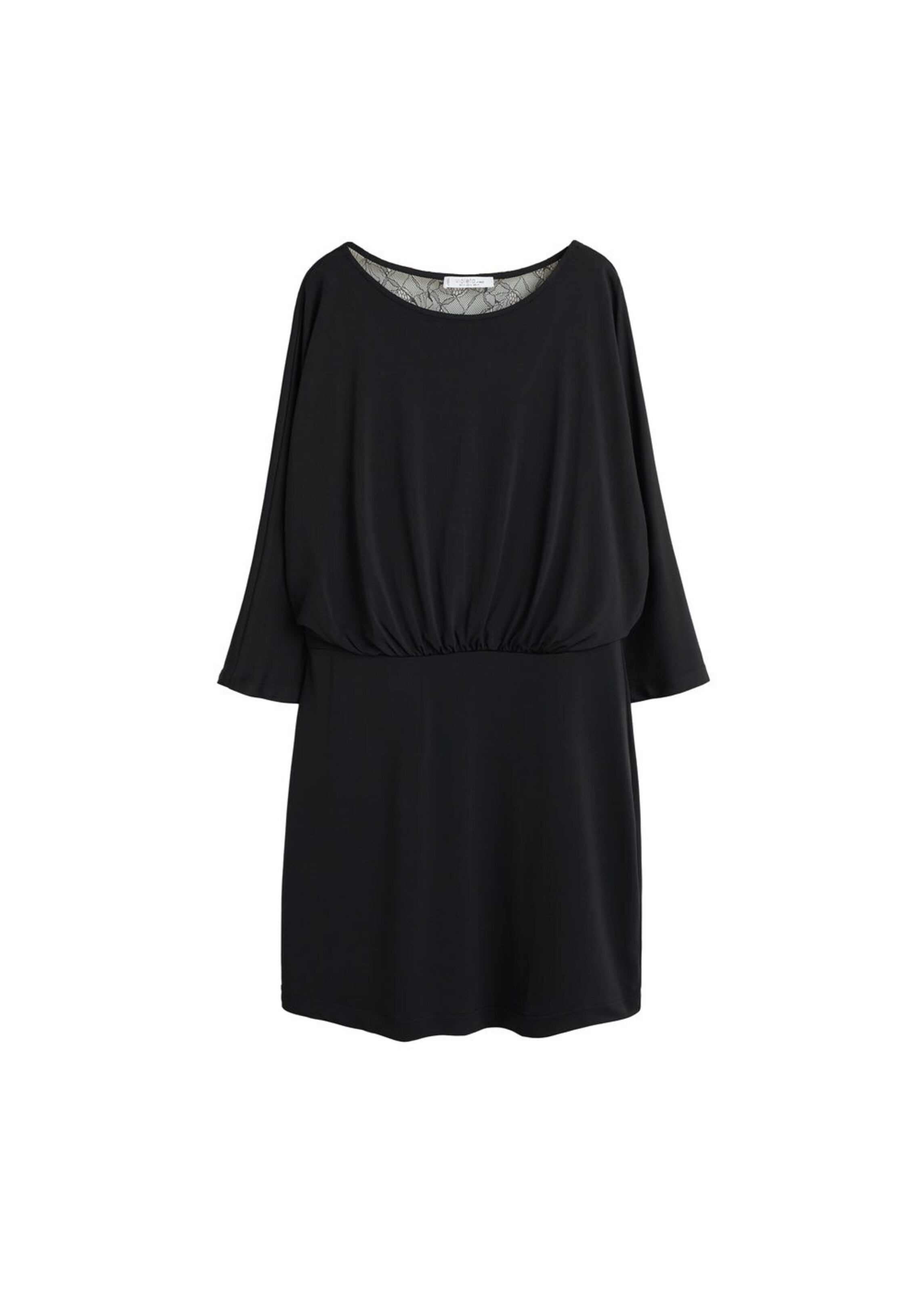 VIOLETA by Mango - Kleid 'Gaite' in schwarz