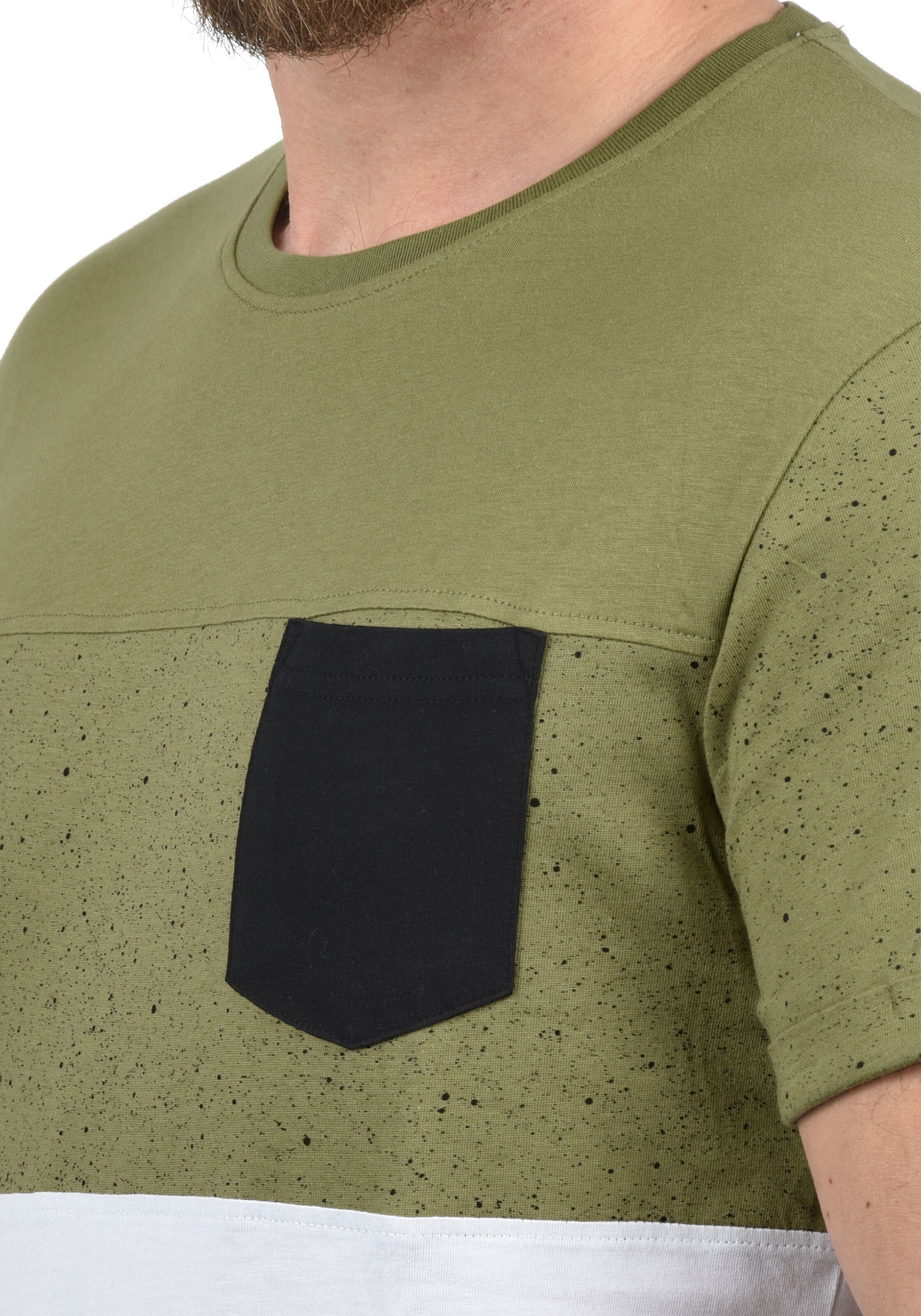T-Shirt 'Kold' !Solid en vert