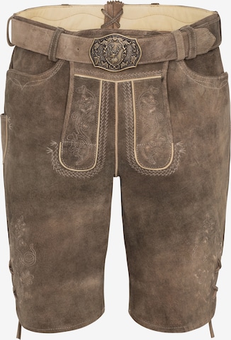 SPIETH & WENSKY Traditional Pants in Brown: front