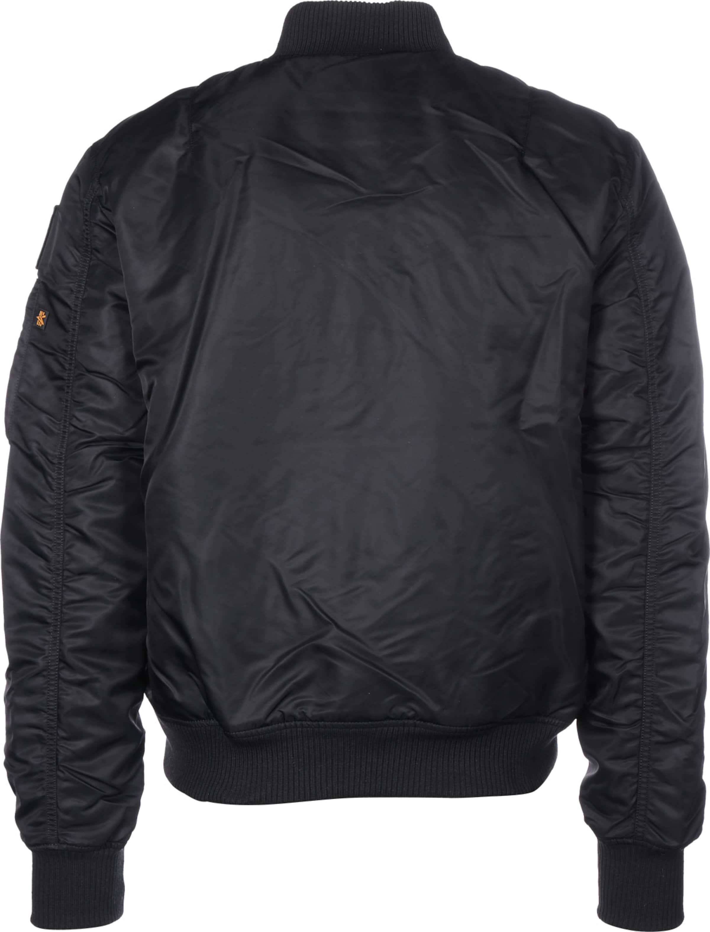 melns ALPHA INDUSTRIES Starpsezonu jaka 'Nasa'