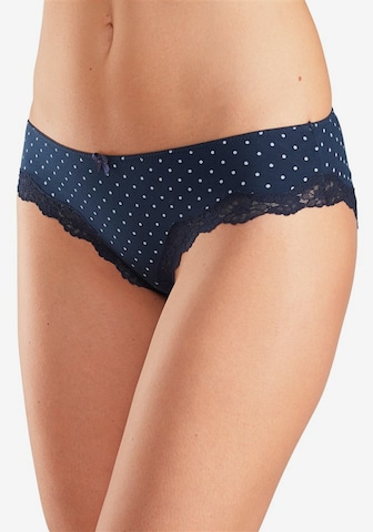 LASCANA Slip in Blauw: voorkant