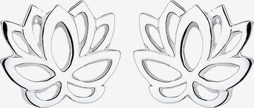 ELLI Ohrringe 'Lotusblume' in Silber