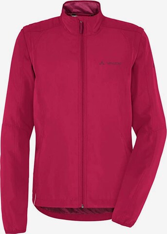 VAUDE Outdoor Jacket 'Dundee Classic Zo' in Pink: front