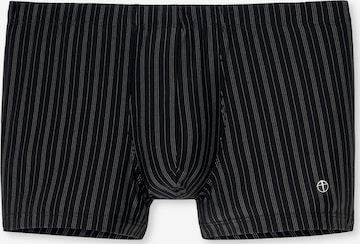 SCHIESSER Boxershorts 'Nachtschwärmer' in Zwart: voorkant