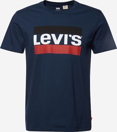 LEVI'S ® T-shirt 'Sportswear Logo Graphic' i marinblå / röd / svart / vit, Produktvy