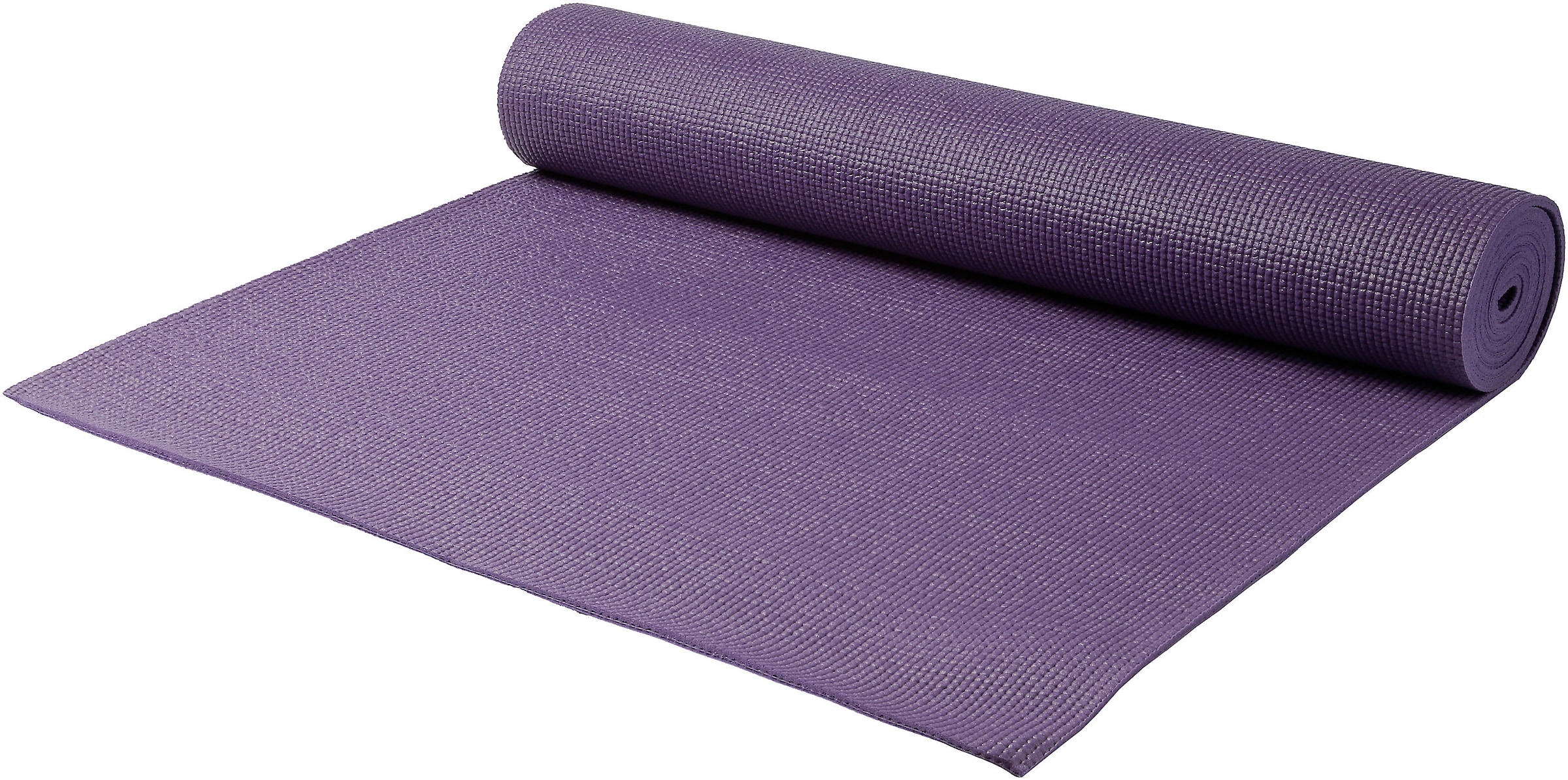 YOGISTAR.COM Matte in Lila: Vorderseite