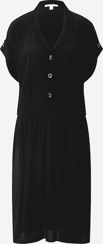 Robe-chemise ESPRIT en noir : devant