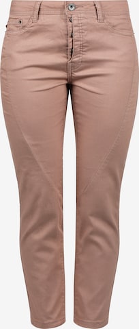 DESIRES Straight-Jeans 'Elbja' in Pink: predná strana