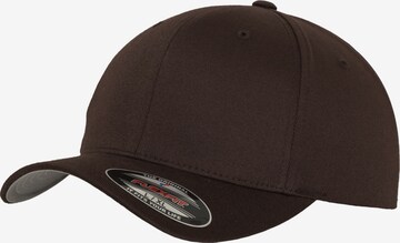 Cappello di Flexfit in marrone: frontale