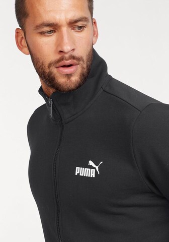 Veste de survêtement 'Track' PUMA en noir