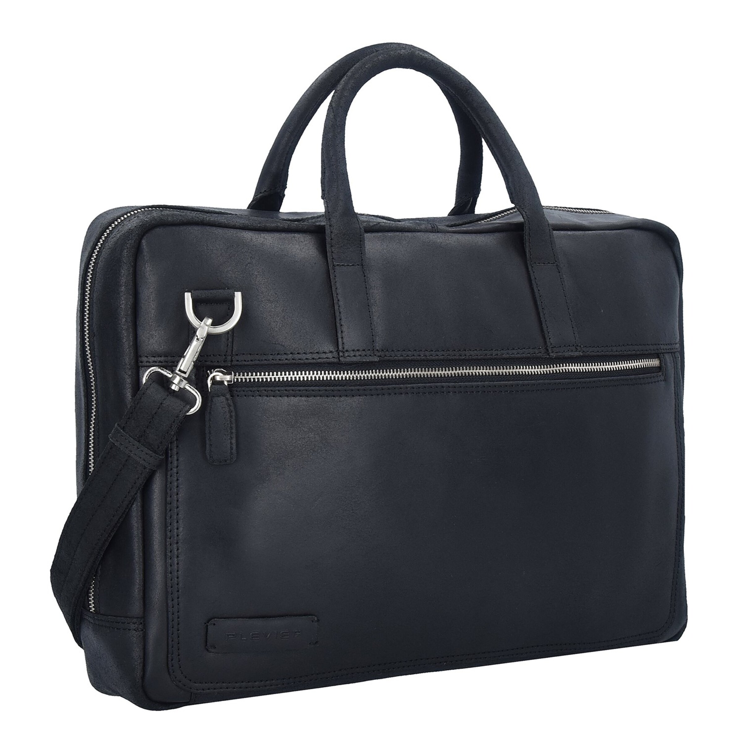 Plevier Document Bag in Black