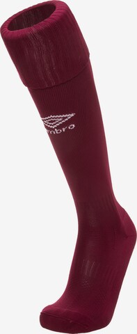 UMBRO Soccer Socks 'Classico' in Red: front