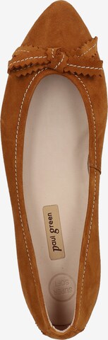 Paul Green Ballet Flats in Brown