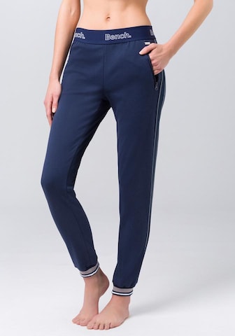 BENCH Tapered Pants in Blue: front