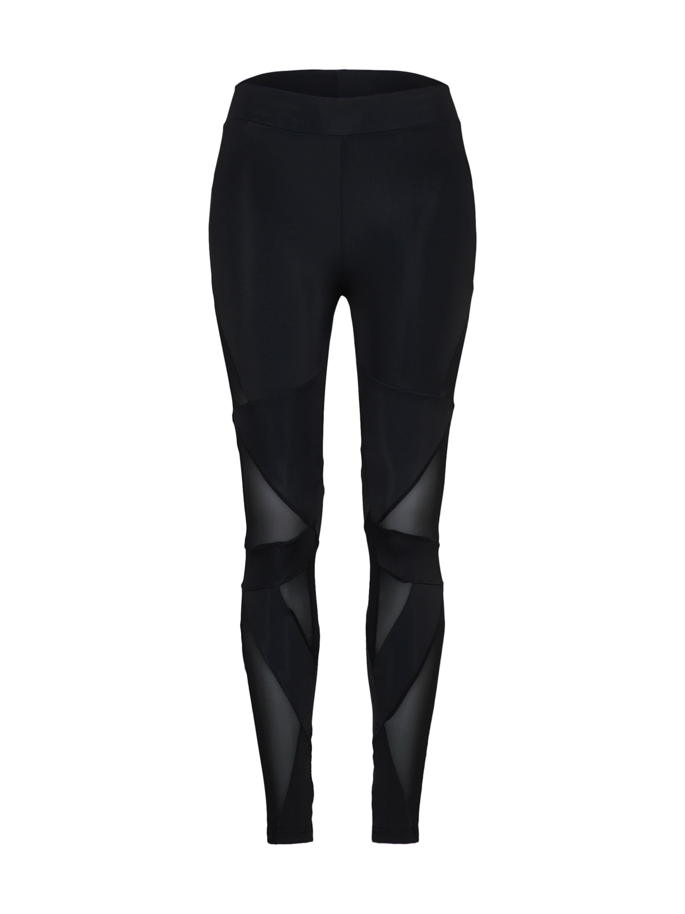 Urban Classics Skinny Κολάν σε μαύρο: μπροστά