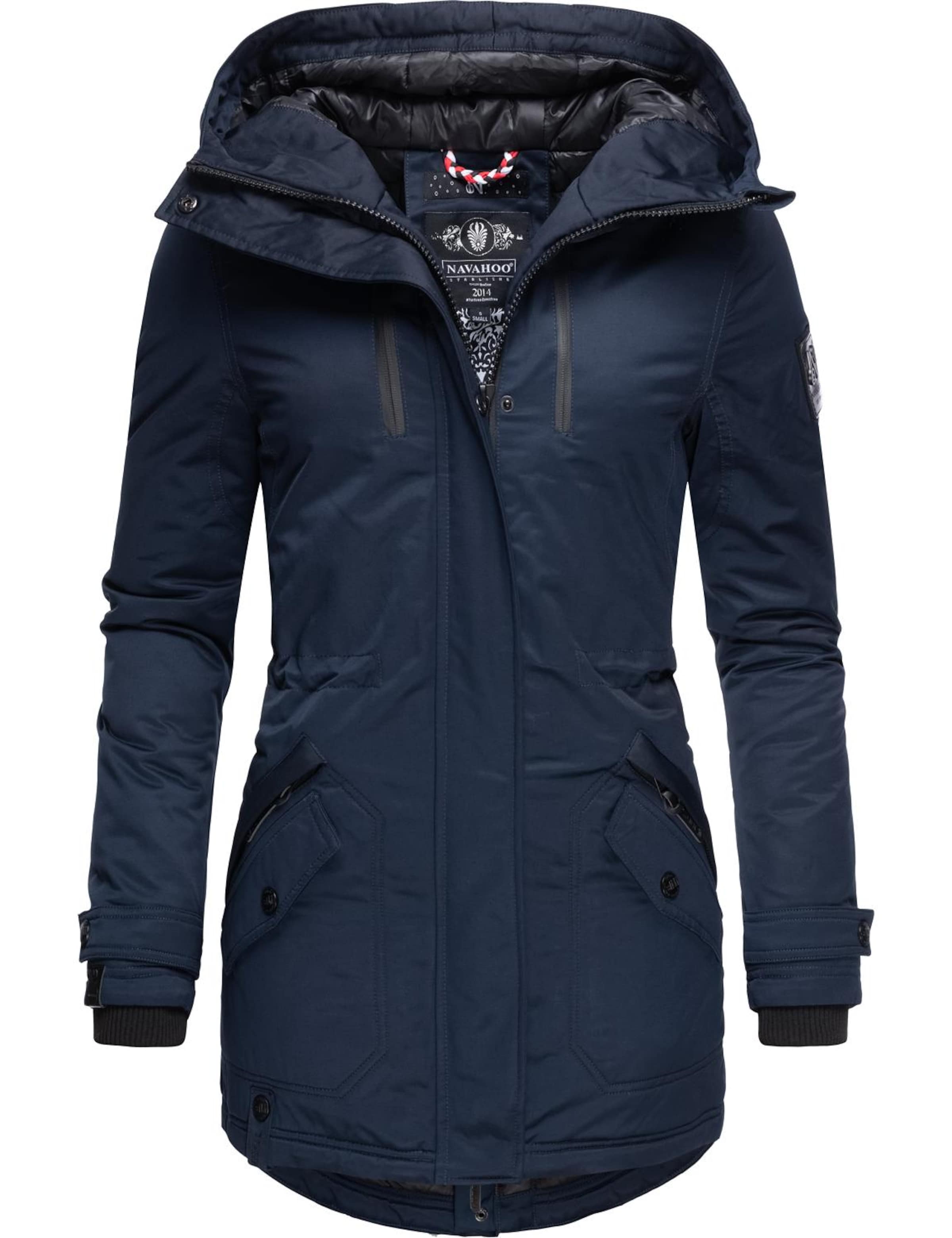 Parka de iarnă de la NAVAHOO pe albastru