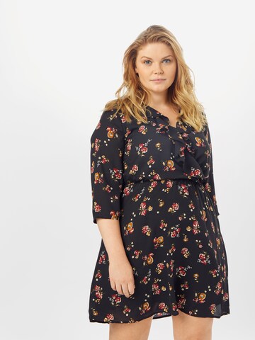 Rochie 'Jane' de la ABOUT YOU Curvy pe negru: față