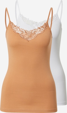 ONLY Top 'KIRA' in Beige: predná strana