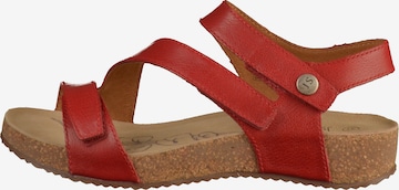 JOSEF SEIBEL Sandals 'Tonga' in Red