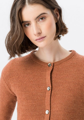 Peter Hahn Knit Cardigan in Brown