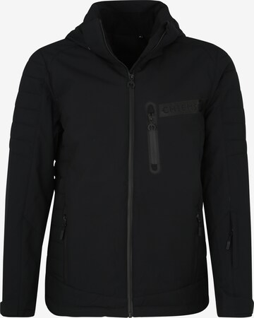 Veste outdoor CHIEMSEE en noir : devant