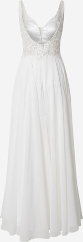 mascara Βραδινό φόρεμα σε λευκό