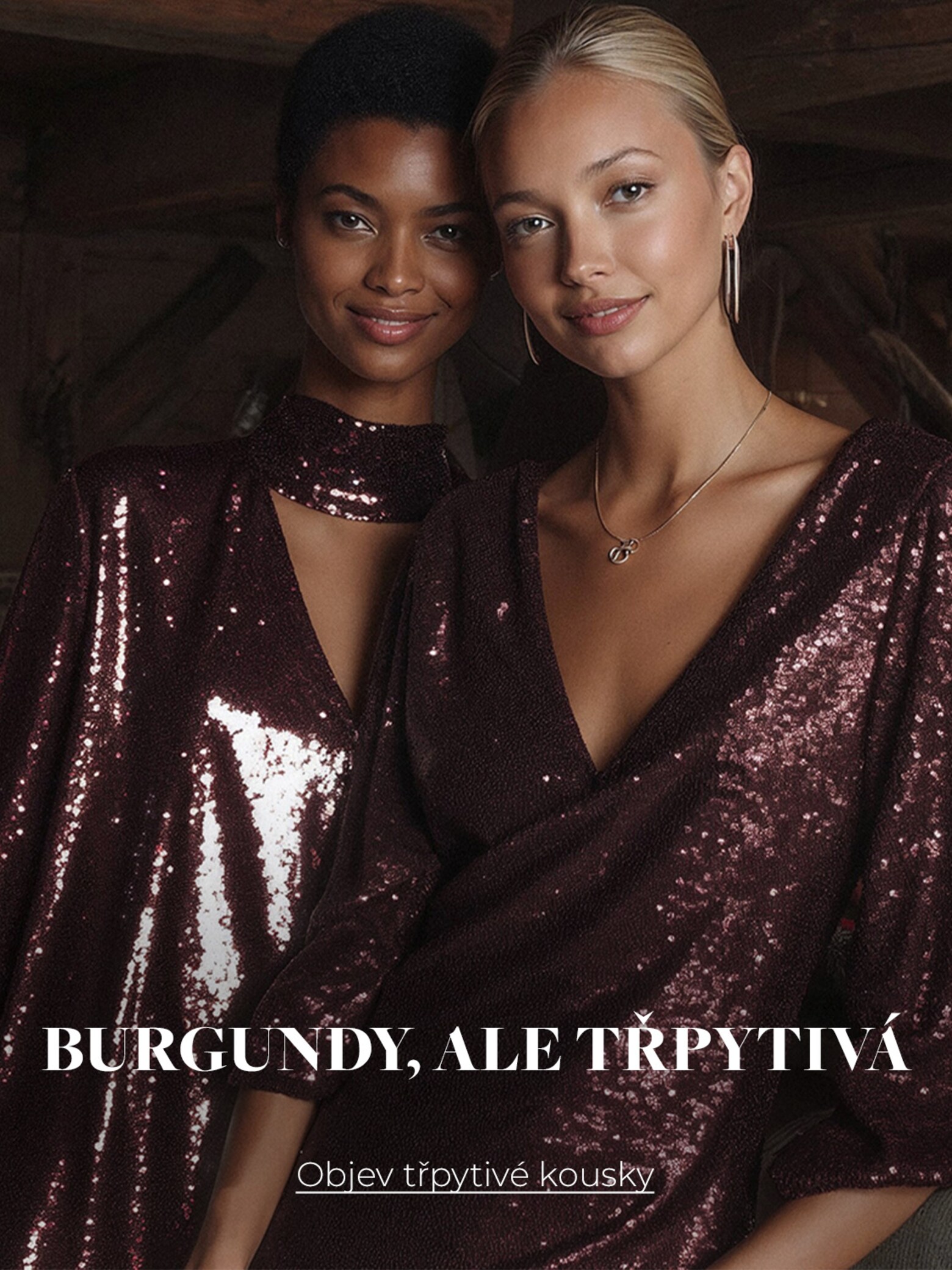 Červená, ze které srší sebevědomí Burgundy