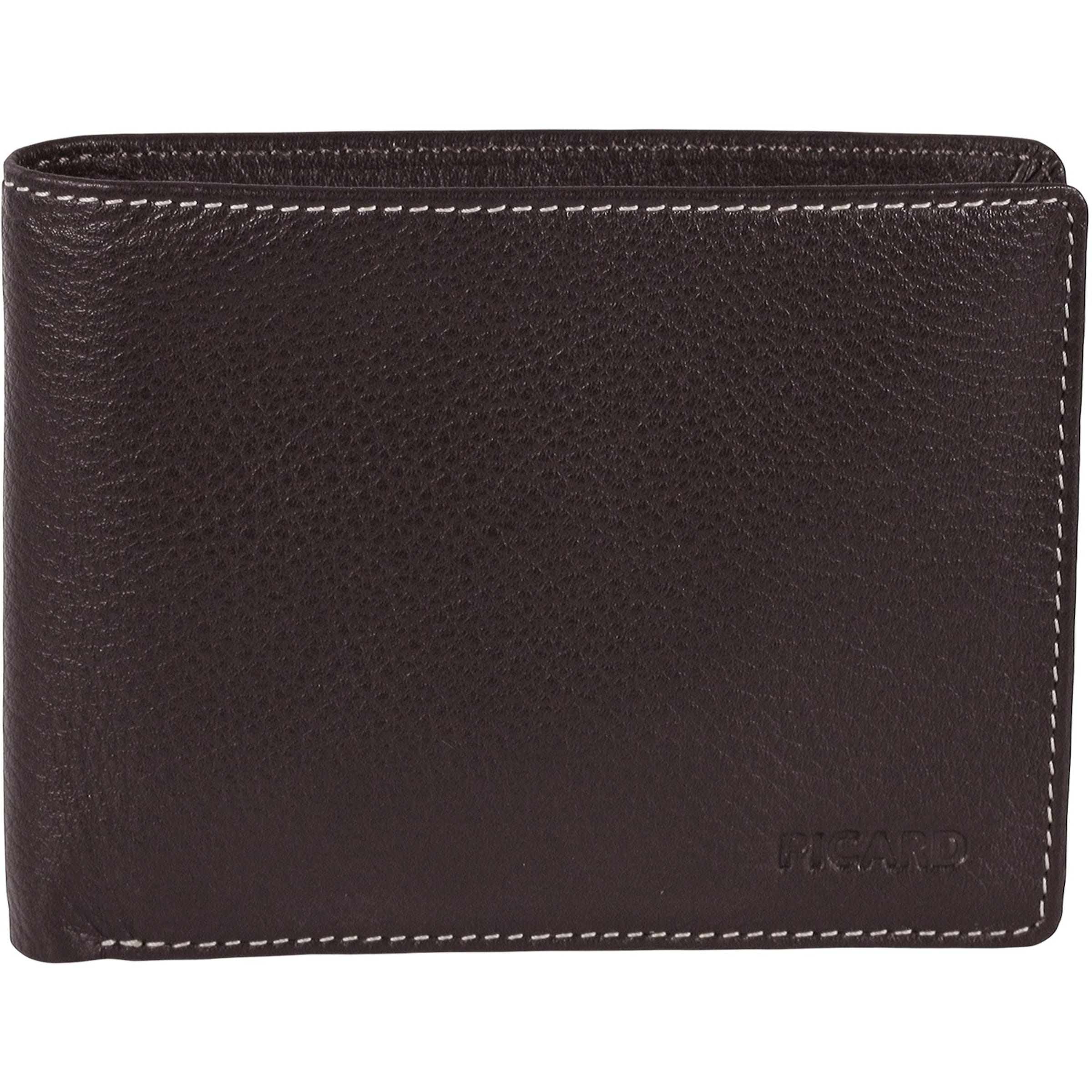 Picard Geldbörse 'Diego' in Braun: Vorderseite