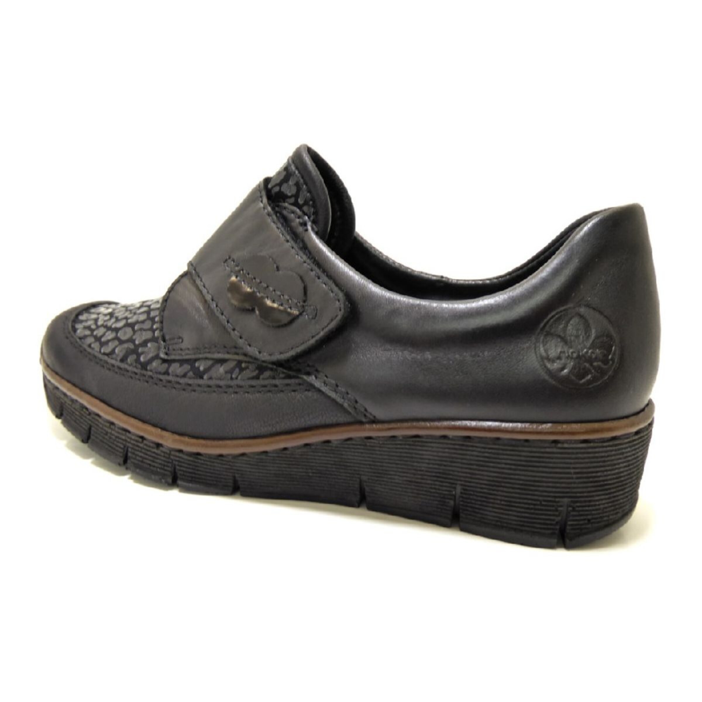 Slip on Rieker en noir