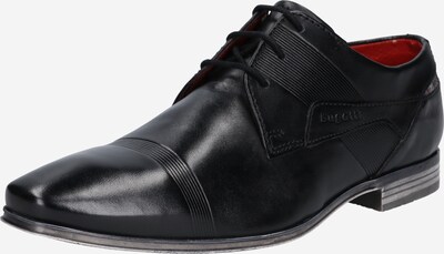 bugatti Δετό παπούτσι 'Morino' σε μαύρο, Άποψη προϊόντος