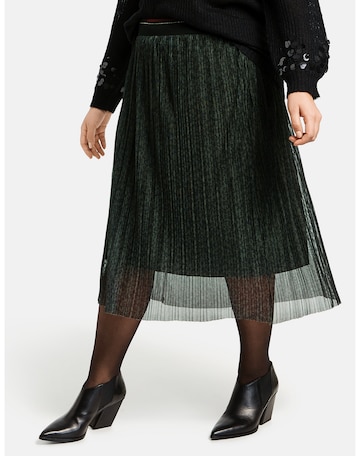 SAMOON Skirt in Green: front