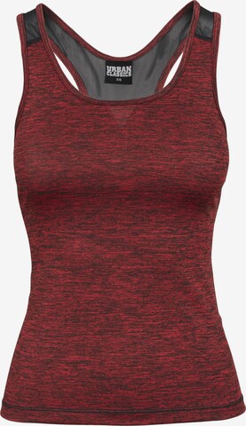Urban Classics Top in Red: front