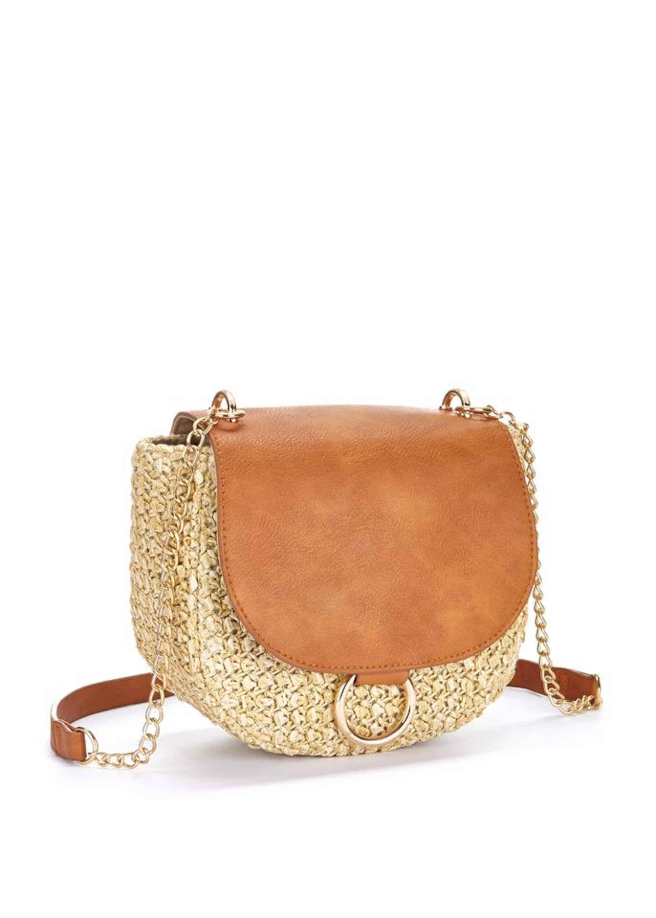 bēšs LASCANA Pleca soma: no priekšpuses