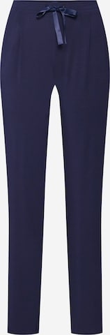 SCHIESSERPidžama hlače - plava boja: prednji dio