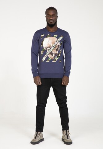 Sweat-shirt PLUS EIGHTEEN en violet