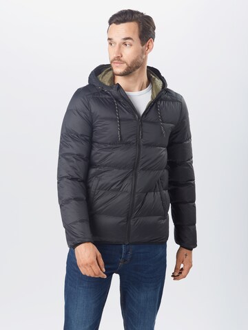 Mavi Regular Winter Jacket in Black: front