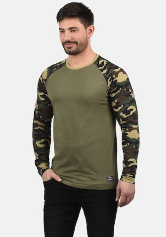 T-Shirt 'Cajus' !Solid en vert : devant
