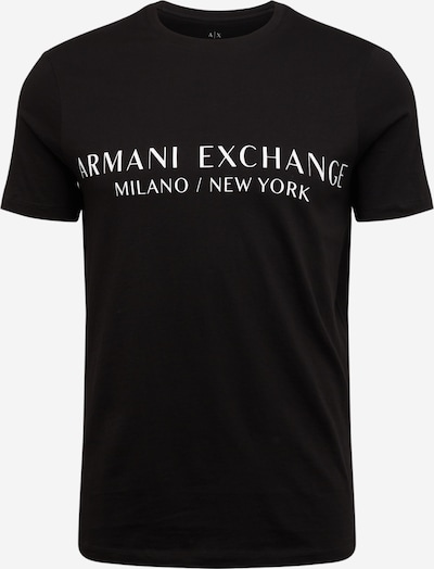 ARMANI EXCHANGE Majica '8NZT72' | črna / bela barva, Prikaz izdelka