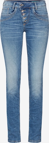 TOM TAILOR Slimfit Jeans 'Alexa' in Blauw: voorkant