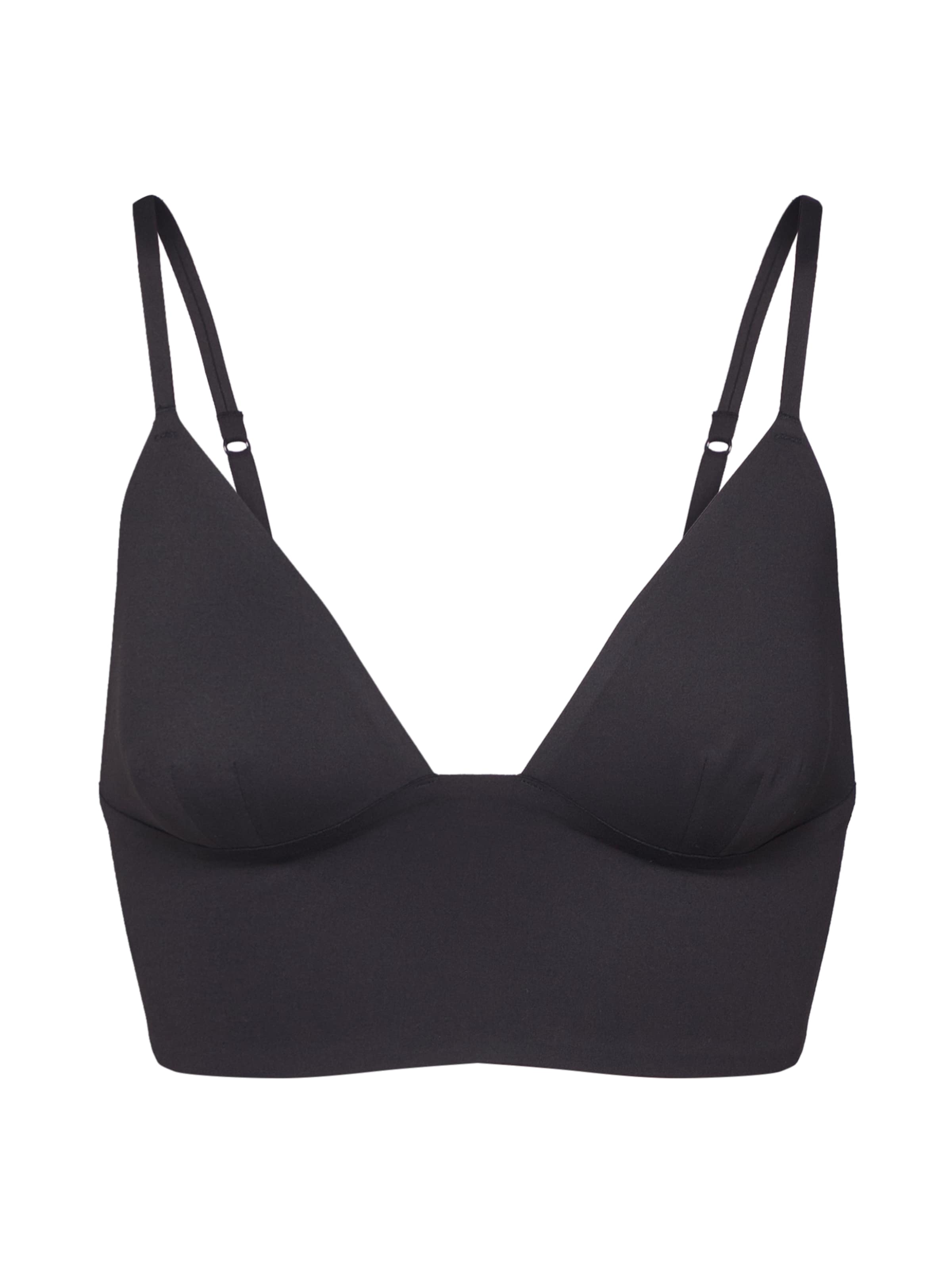 Free People Regular Bra in Black: front
