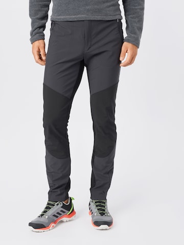 ICEPEAK Slim fit Outdoor trousers 'Dorr' in Grey: front